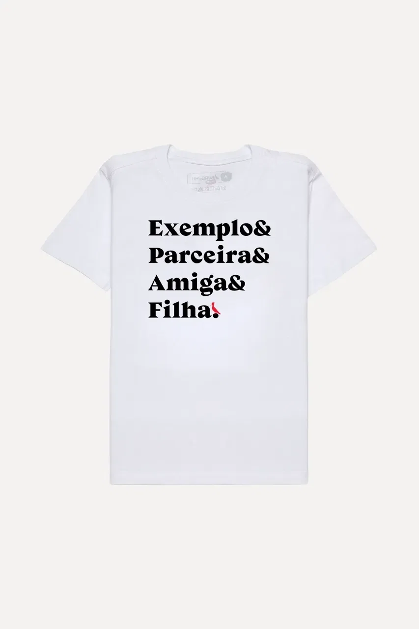 Camiseta RESERVA MINI Menina Exemplar — imagem 1