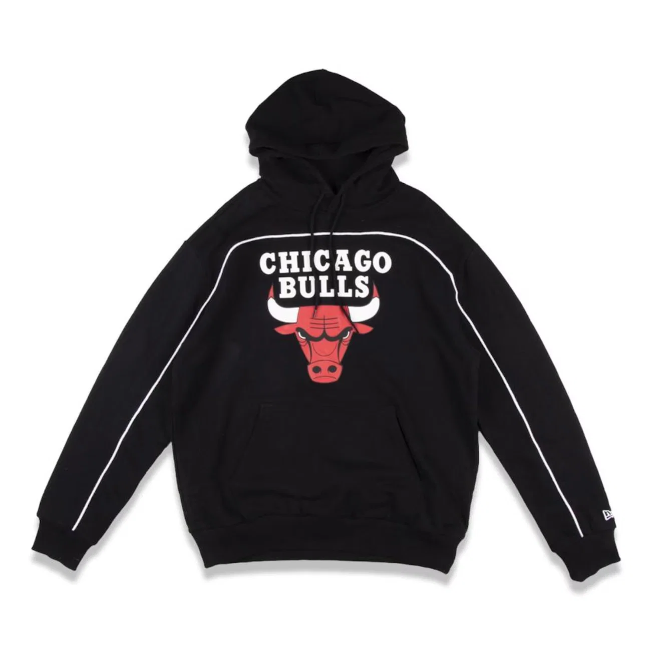 Blusão de Moletom New Era Canguru Fechado Chicago Bulls NBA Masculino