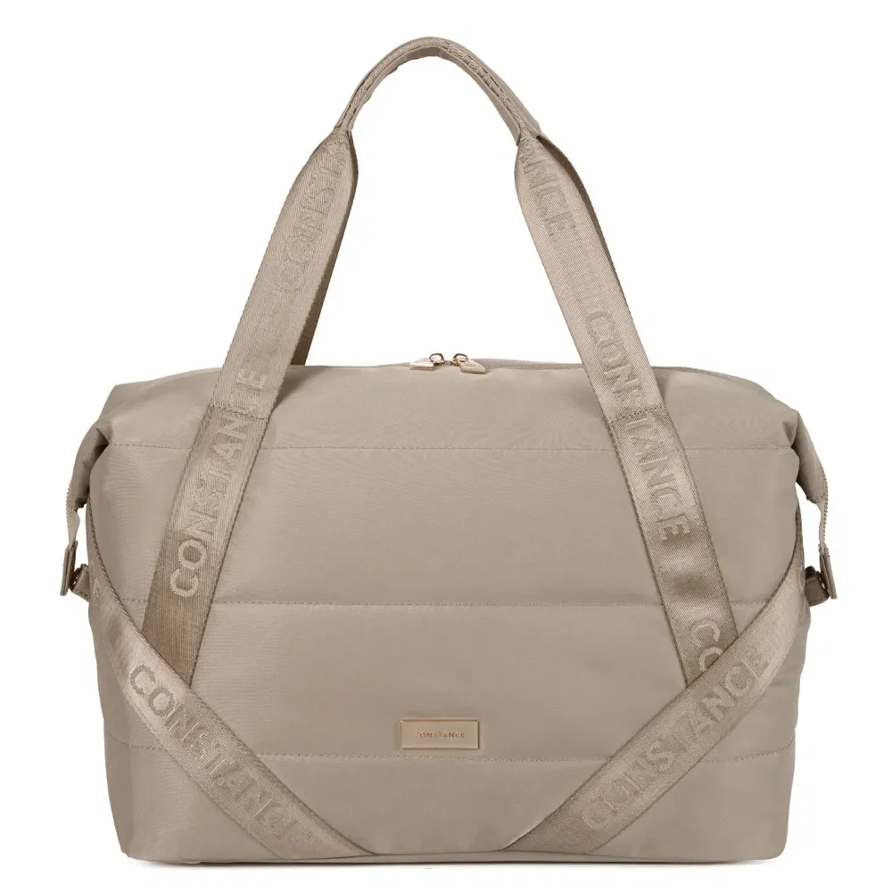 Bolsa Mala Nylon Bege