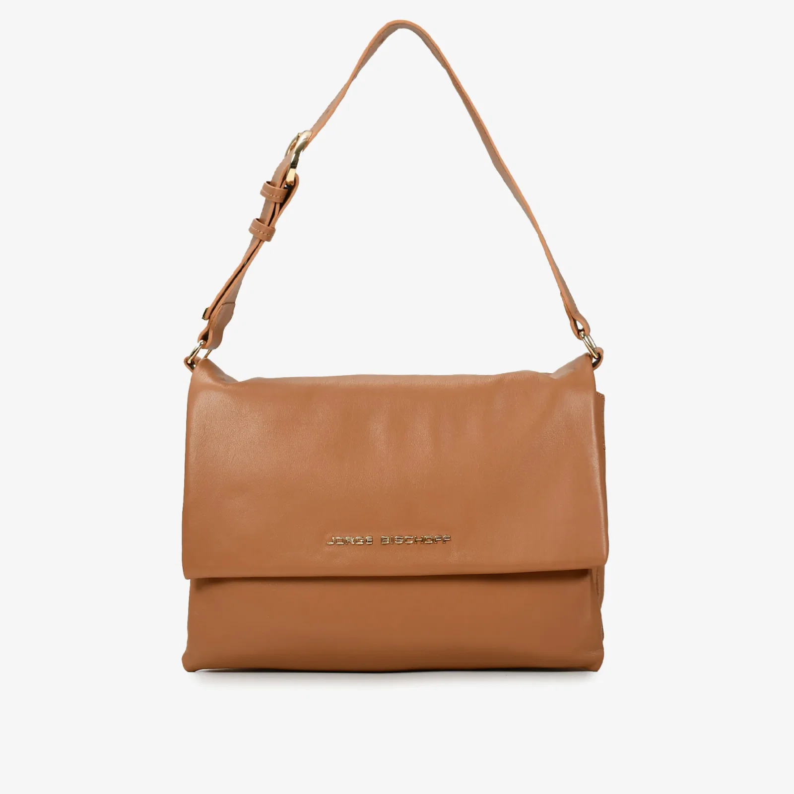 Bolsa De Ombro Caramelo Álamo Couro