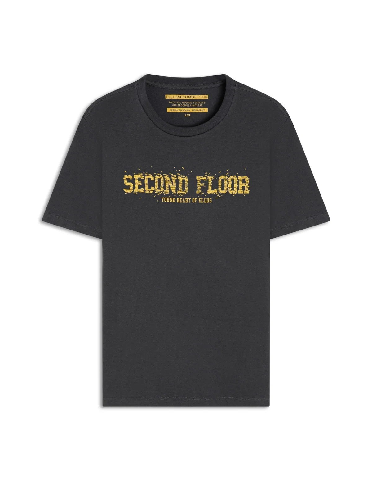 T-Shirt Young Hearts 2nd Floor Plumbo — imagem 1