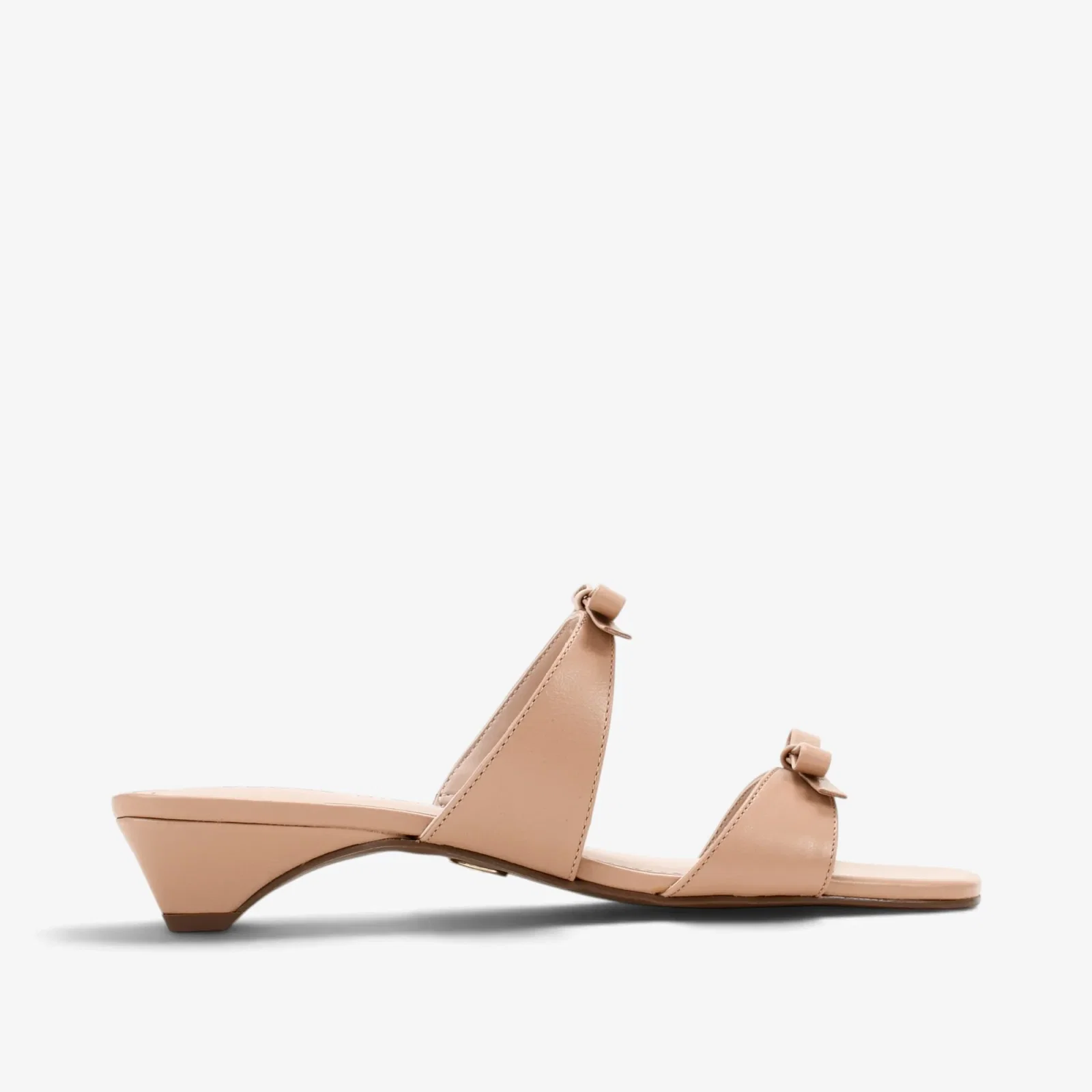 Tamanco Nude Blush Couro — imagem 1