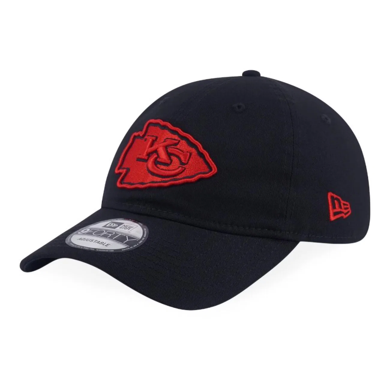 Boné Masculino New Era 940 Kansas City Chiefs Historic Aba Curva