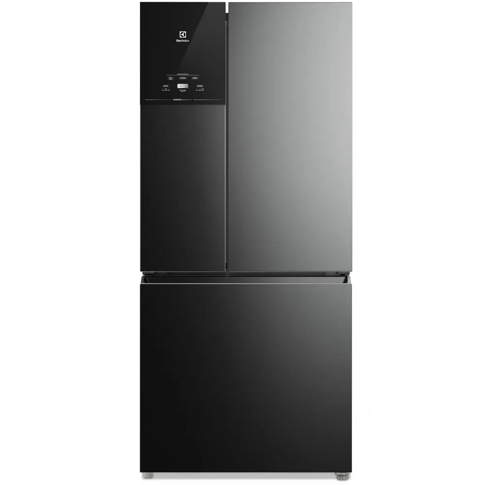 Geladeira Electrolux Frost Free Inverter 596L AutoSense 3 Portas Cor Black Inox Look (IM8B) — imagem 1
