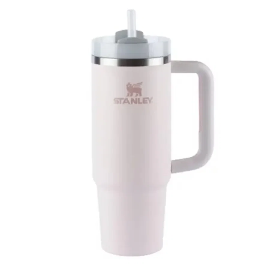 Garrafa Térmica Quencher 2.0 Rose Quartz 887ml Stanley Rosa Claro