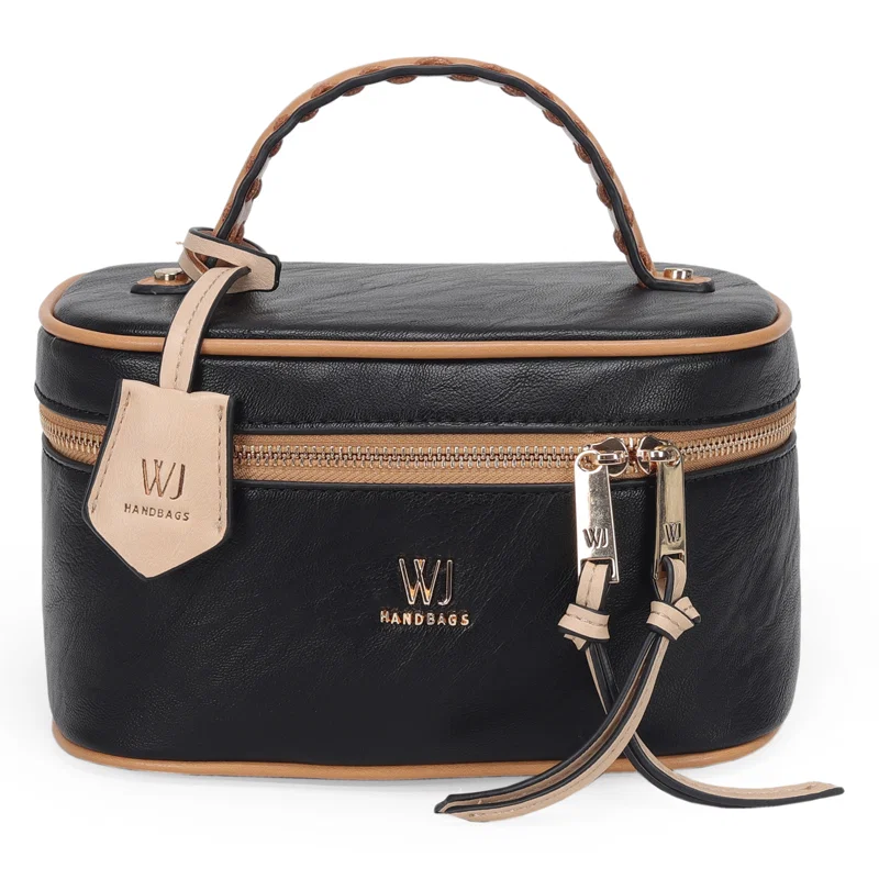 Necessaire Media Com Detalhe Pesponto