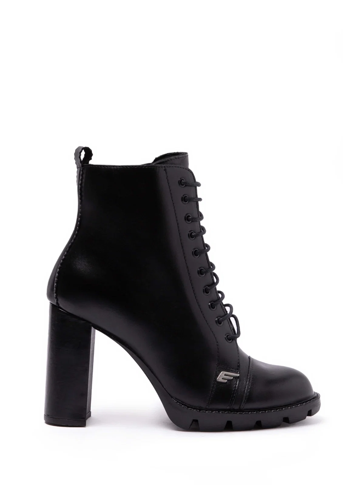 Ankle Coturno Ellus e Asa Basic Preto