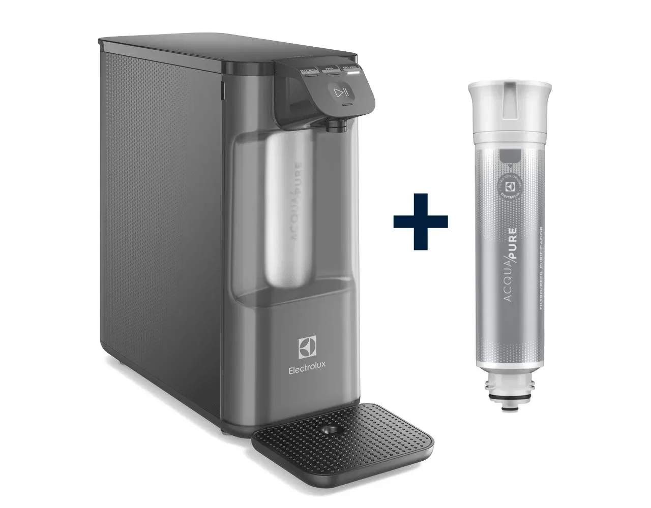 Purificador de água Pure 4x Electrolux (PE12G) + Filtro / Refil de Água Acqua Pure