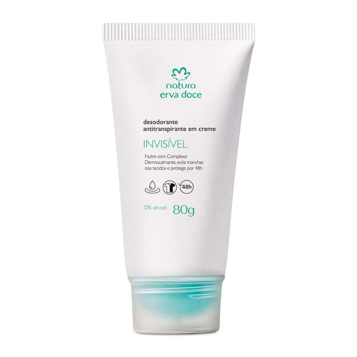Desodorante Antitranspirante em Creme Erva Doce 80 g