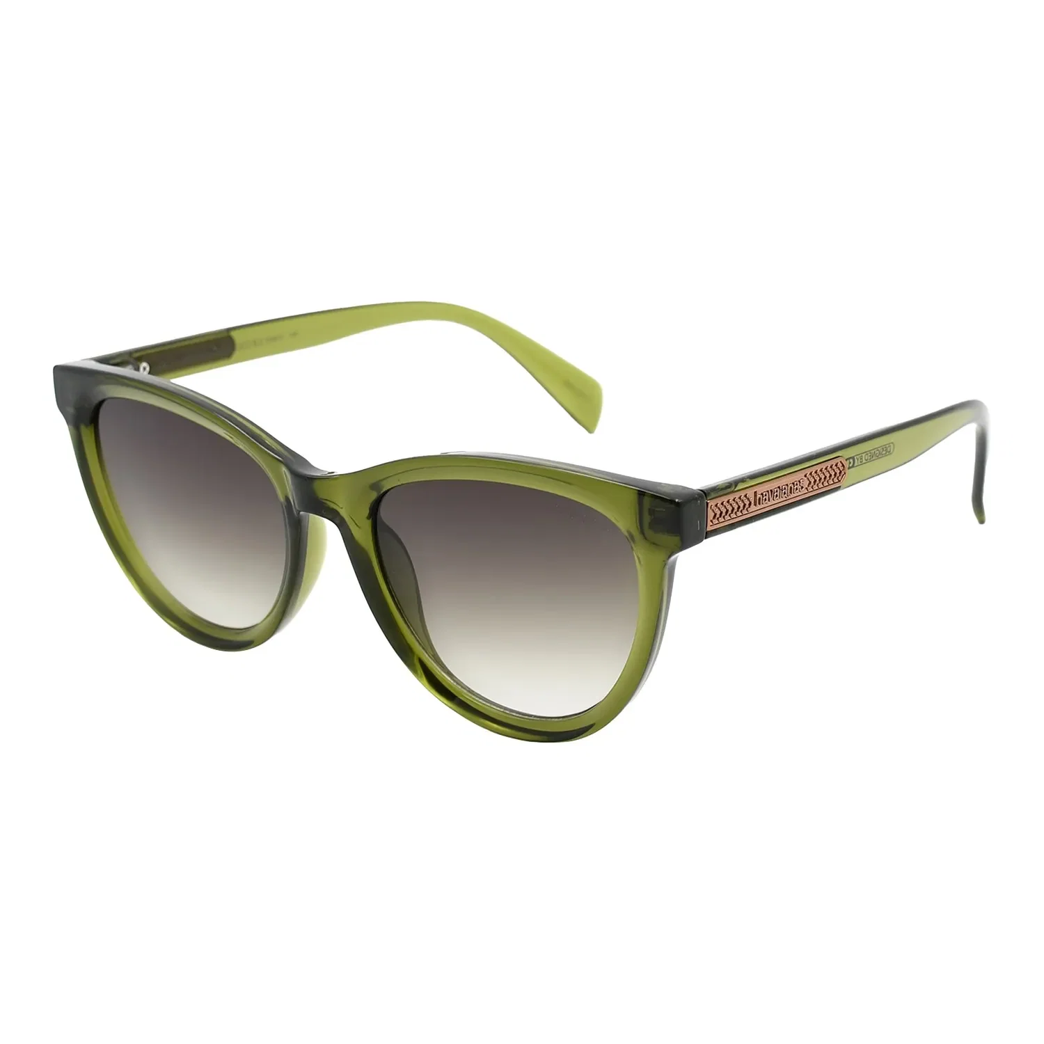 Óculos de Sol Feminino Havaianas Cat Degradê Verde — imagem 1