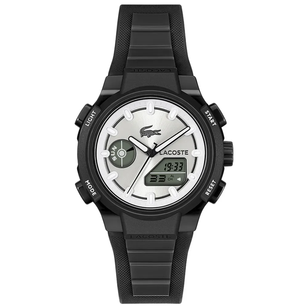 Relógio Lacoste LC33 Feminino em Borracha Preto 2001479