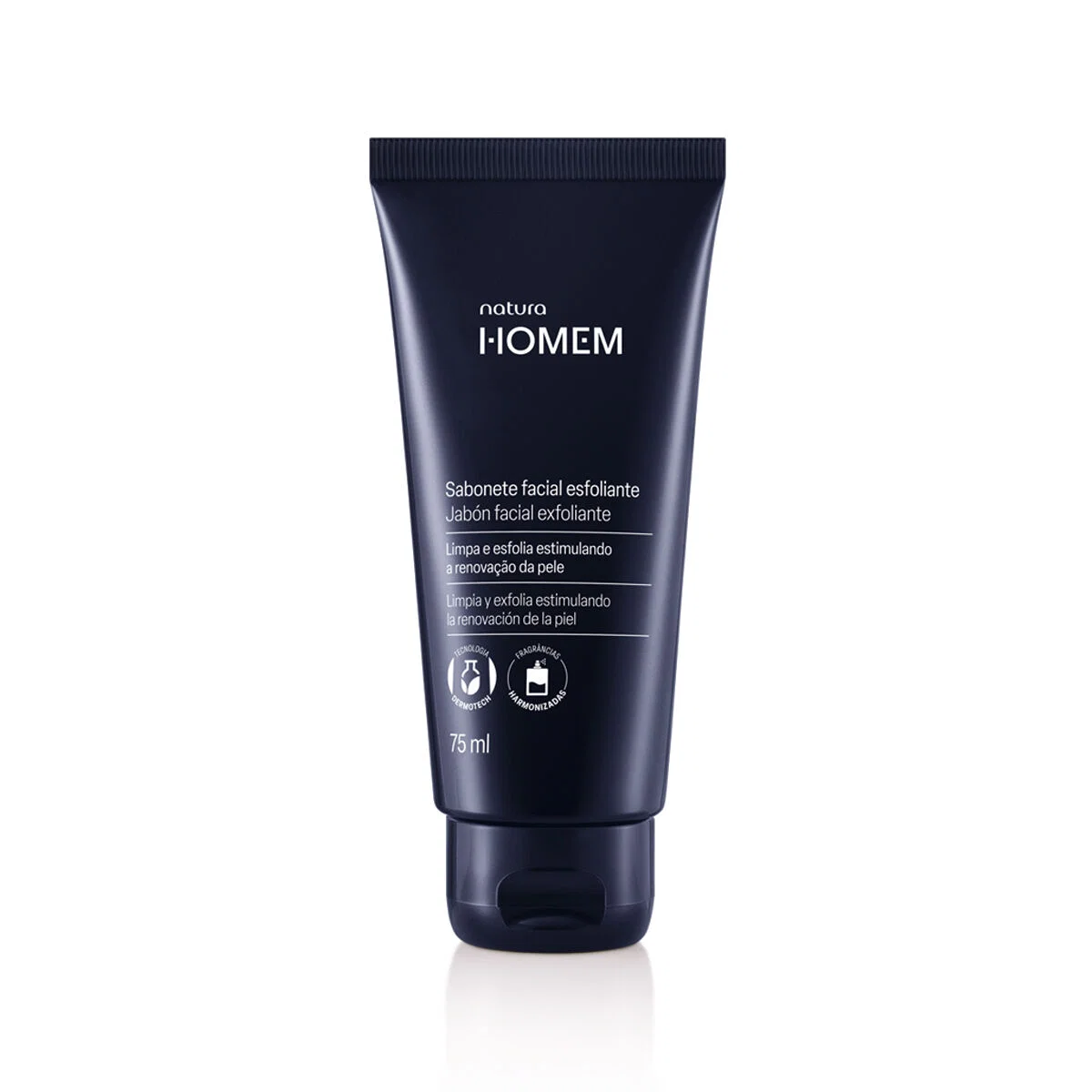 Sabonete Facial Esfoliante Natura Homem 75 ml