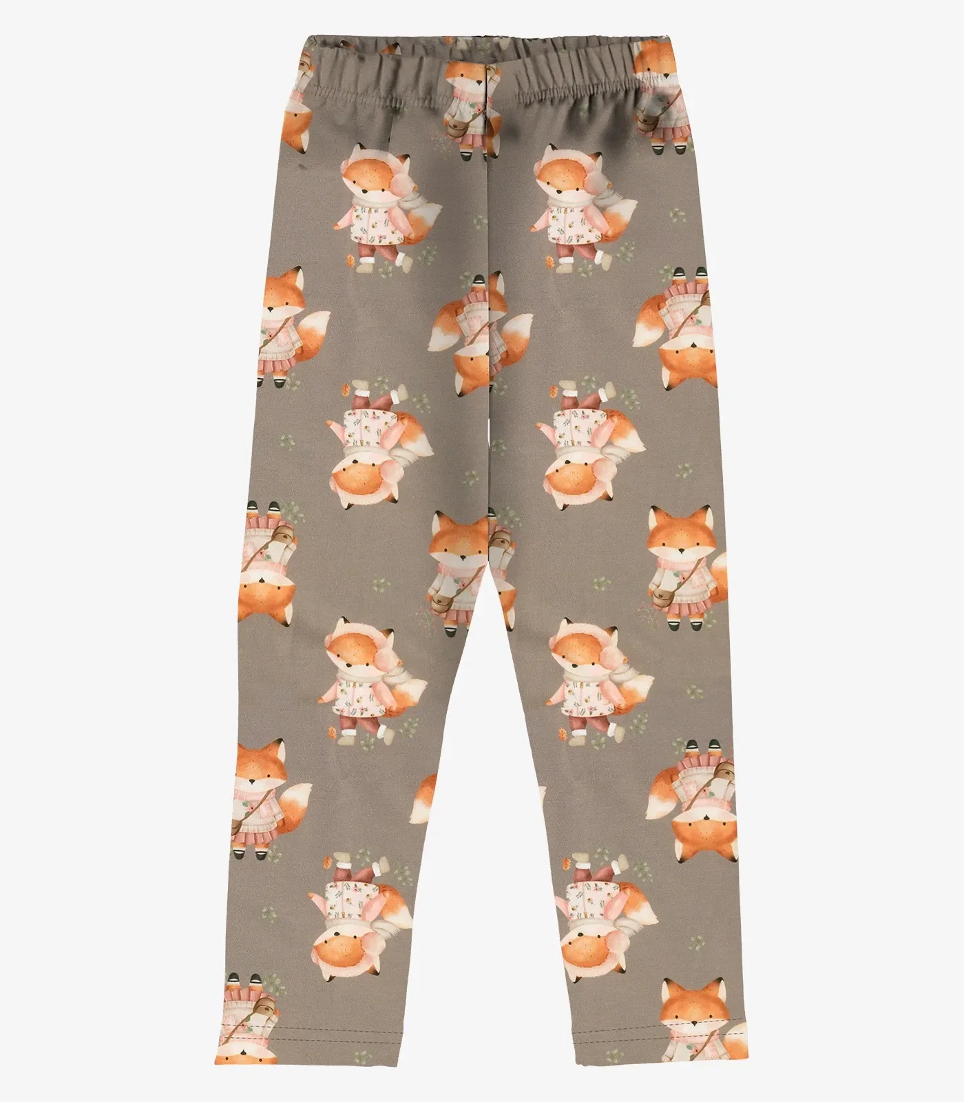 Legging Malha Soft Touch Rovi Kids Marrom
