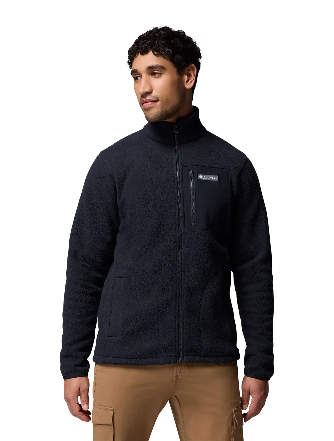 Jaqueta Fleece Columbia Masculino Jasper Ridge™ Pebbled