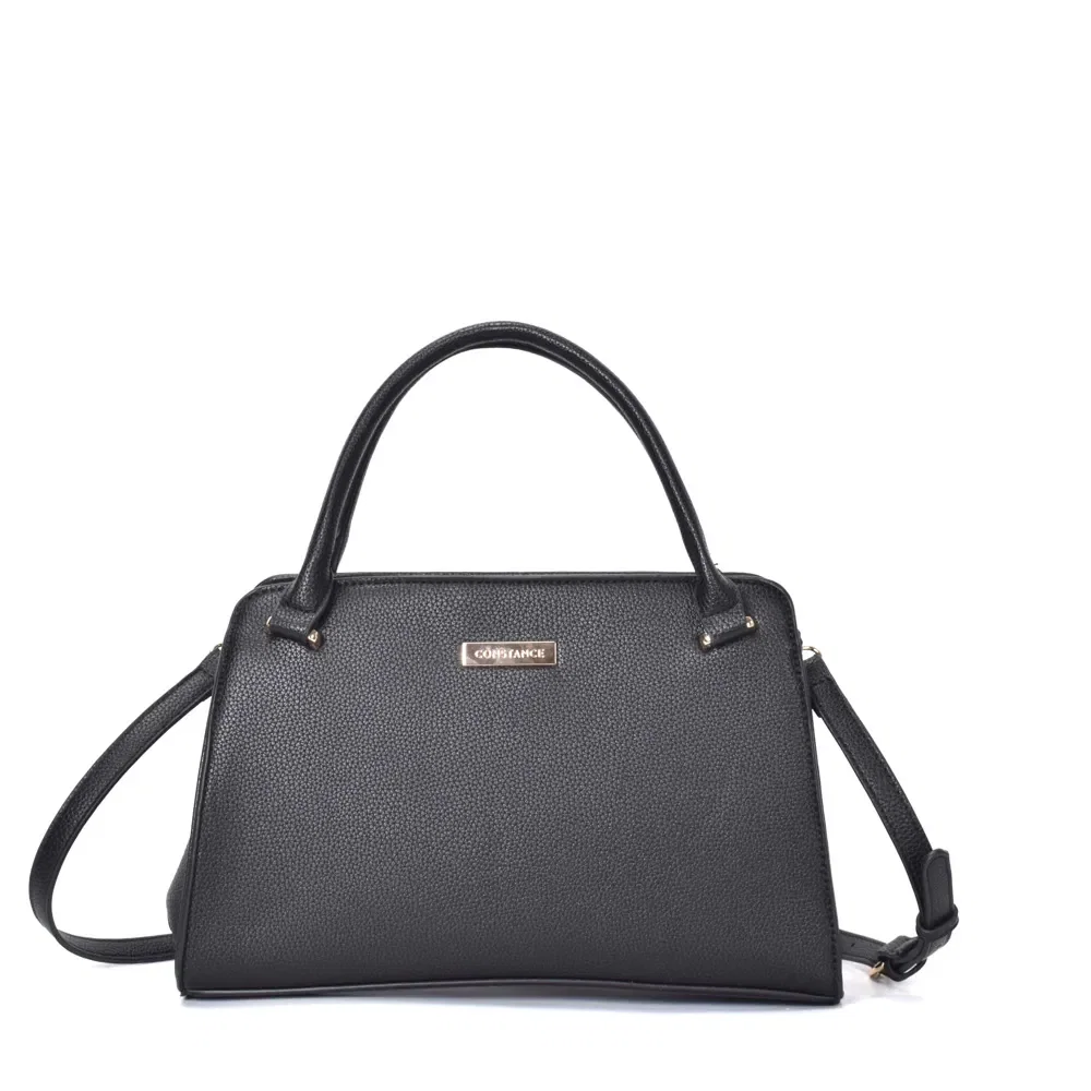 Bolsa Tote Estruturada Média Preto
