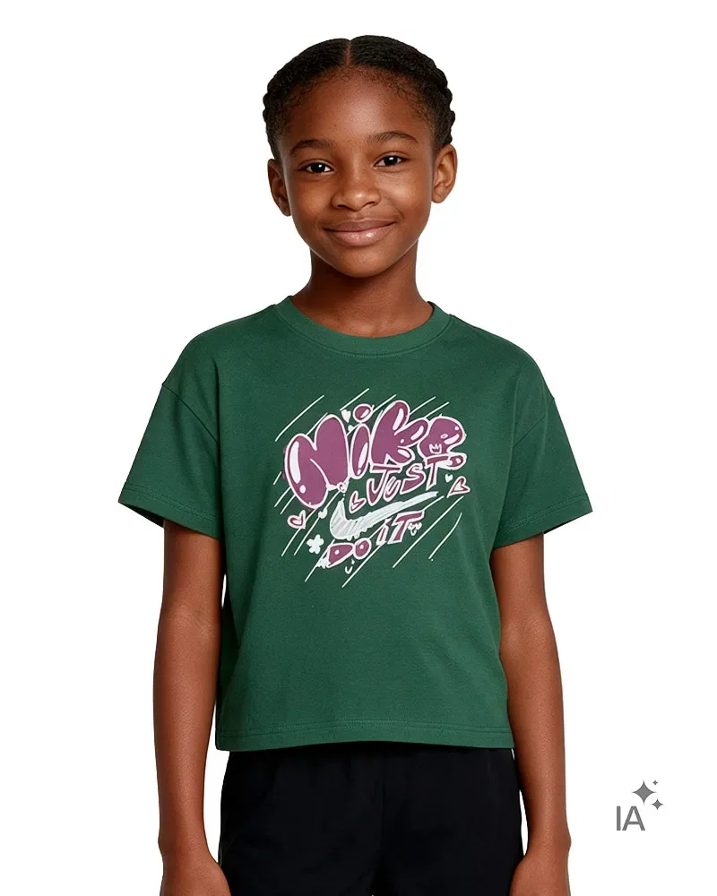 Camiseta Nike Sportswear Essentials Infantil — imagem 1