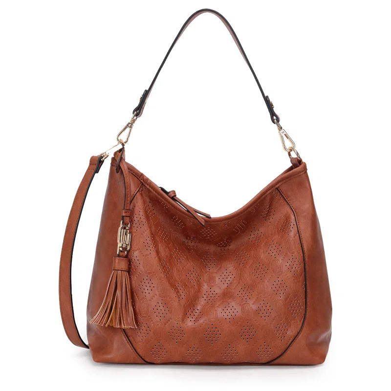 Bolsa Hobo Grande Monograma Laser