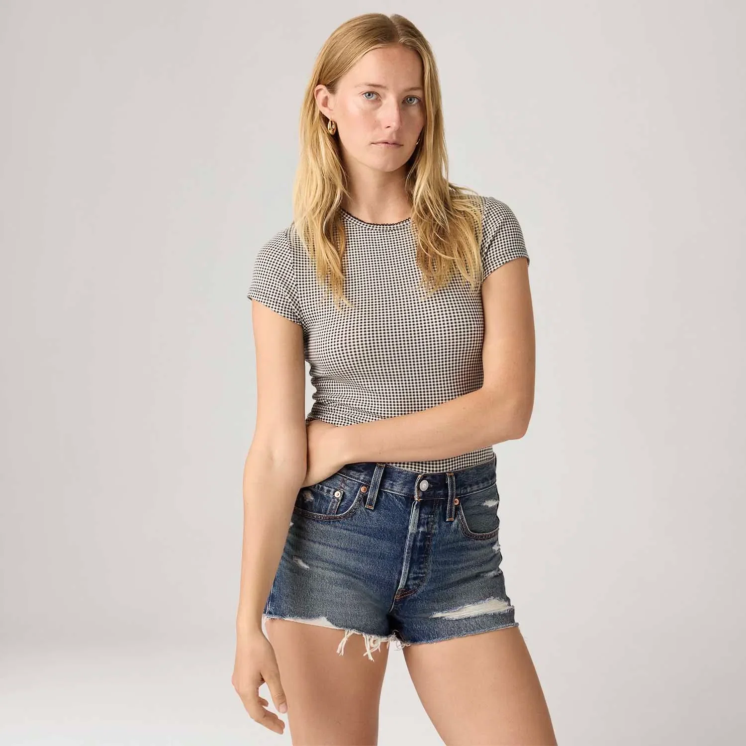 Camiseta Levi's®Dry Goods Manga Curta — imagem 1
