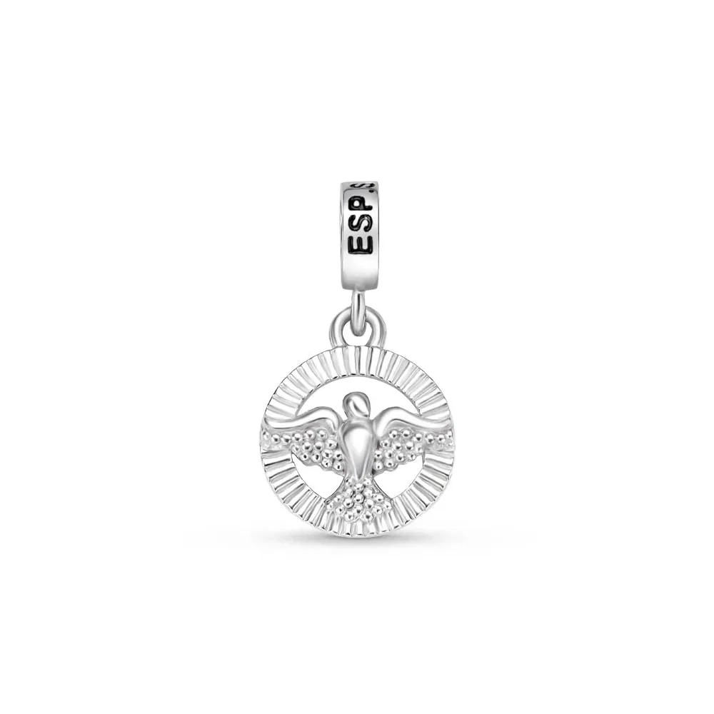 Pingente Life Religioso Espirito Santo em Prata 925 — imagem 1