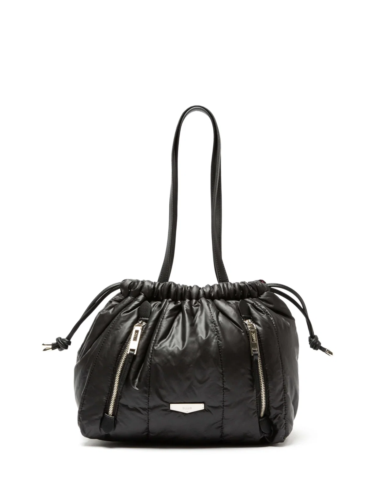 Bolsa Bucket Nylon Puffer Ellus Preto