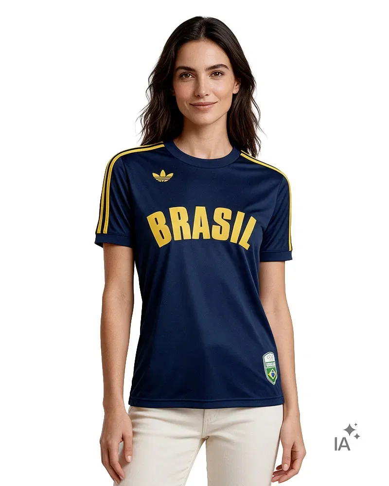 Camisa Adidas Brasil Originals Unissex