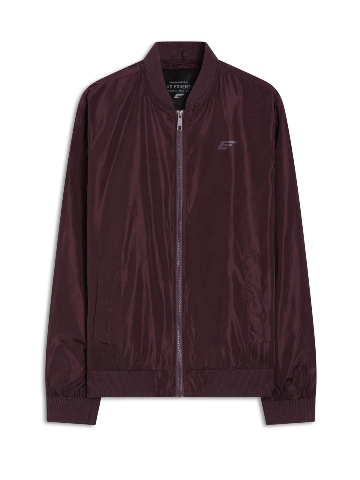 Jaqueta Nylon Light Bomber Dark Wine