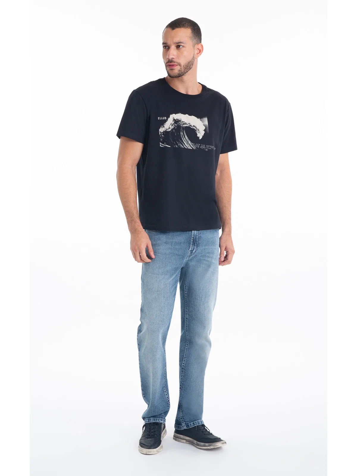 Calça Classic Denim Elastic Classic 5 Pocket Lav.Medio C/Used — imagem 1