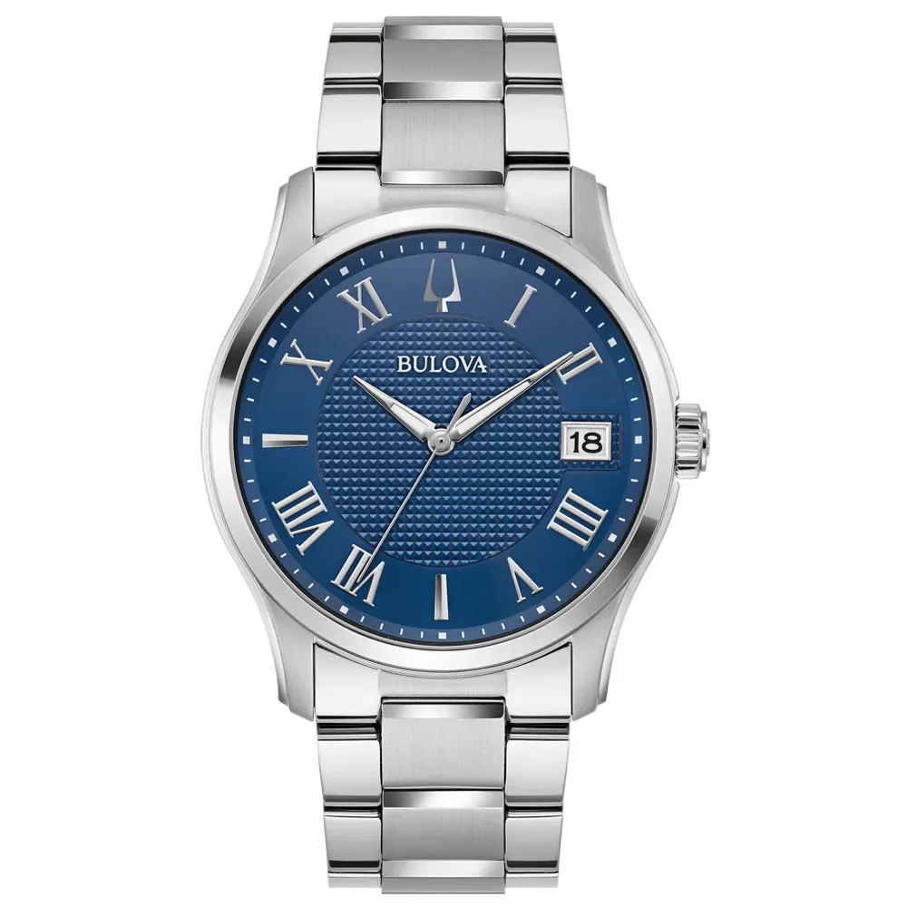 Relógio Bulova Wilton Masculino Aço Prata 96b386n
