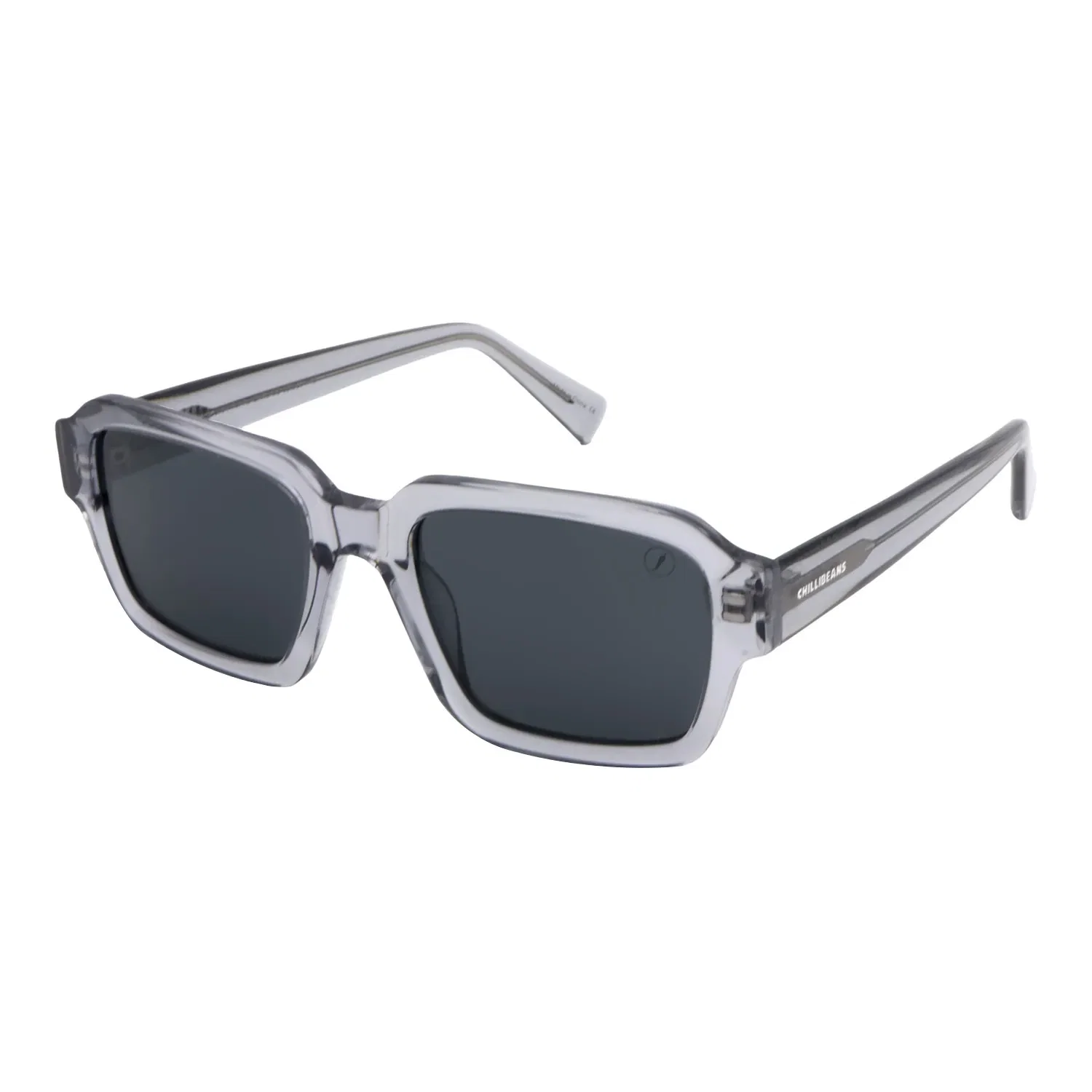 Óculos de Sol Feminino Chilli Beans Trend Quadrado Polarizado Cinza — imagem 1