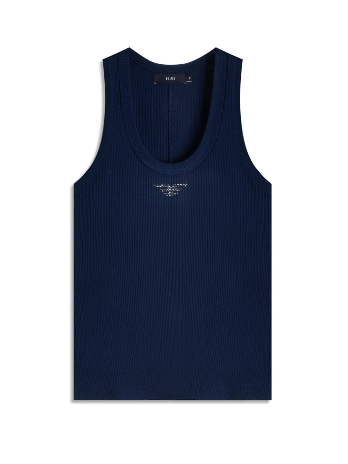 Blusa Regata Rib Easa Mirror Hotfix Dark Navy
