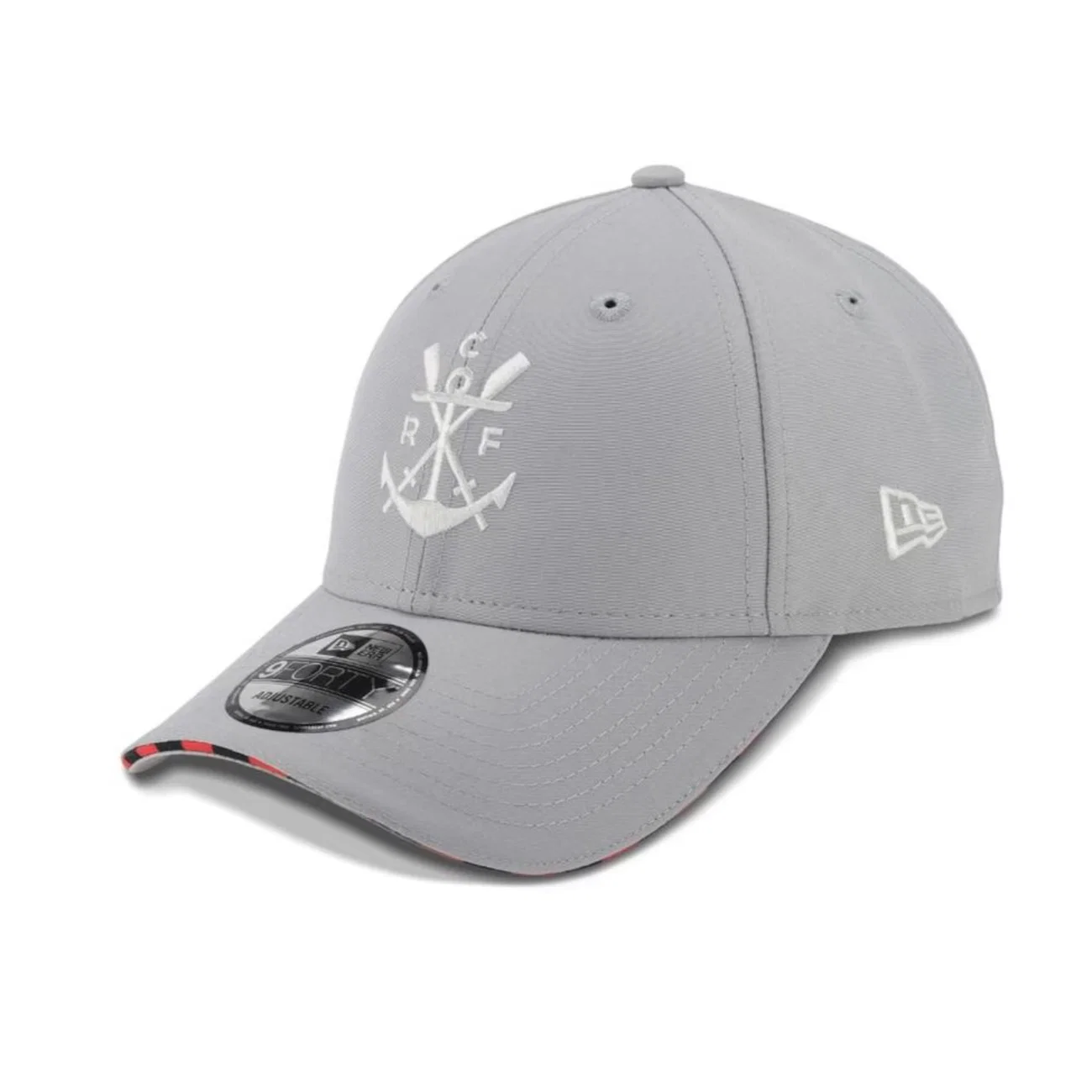 Boné Unissex do Flamengo New Era 9FORTY Aba Curva Aba Curva