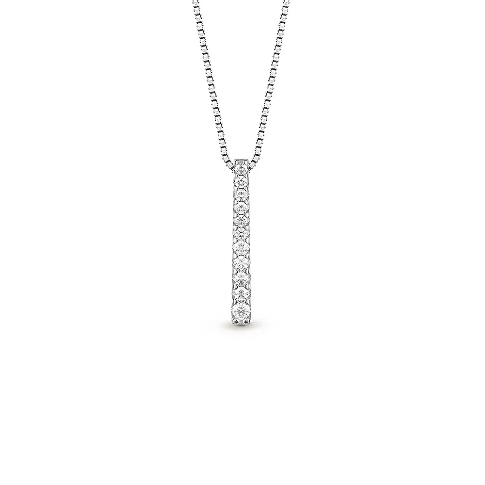 Pingente Arpege em Ouro Branco 18k com Diamantes, 20mm — imagem 1