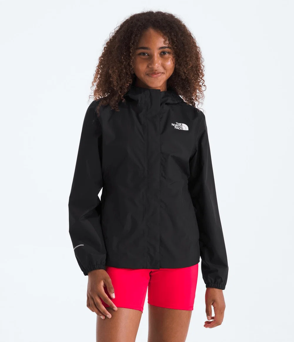 Jaqueta Infantil Teen Girls Antora Rain TNF Black
