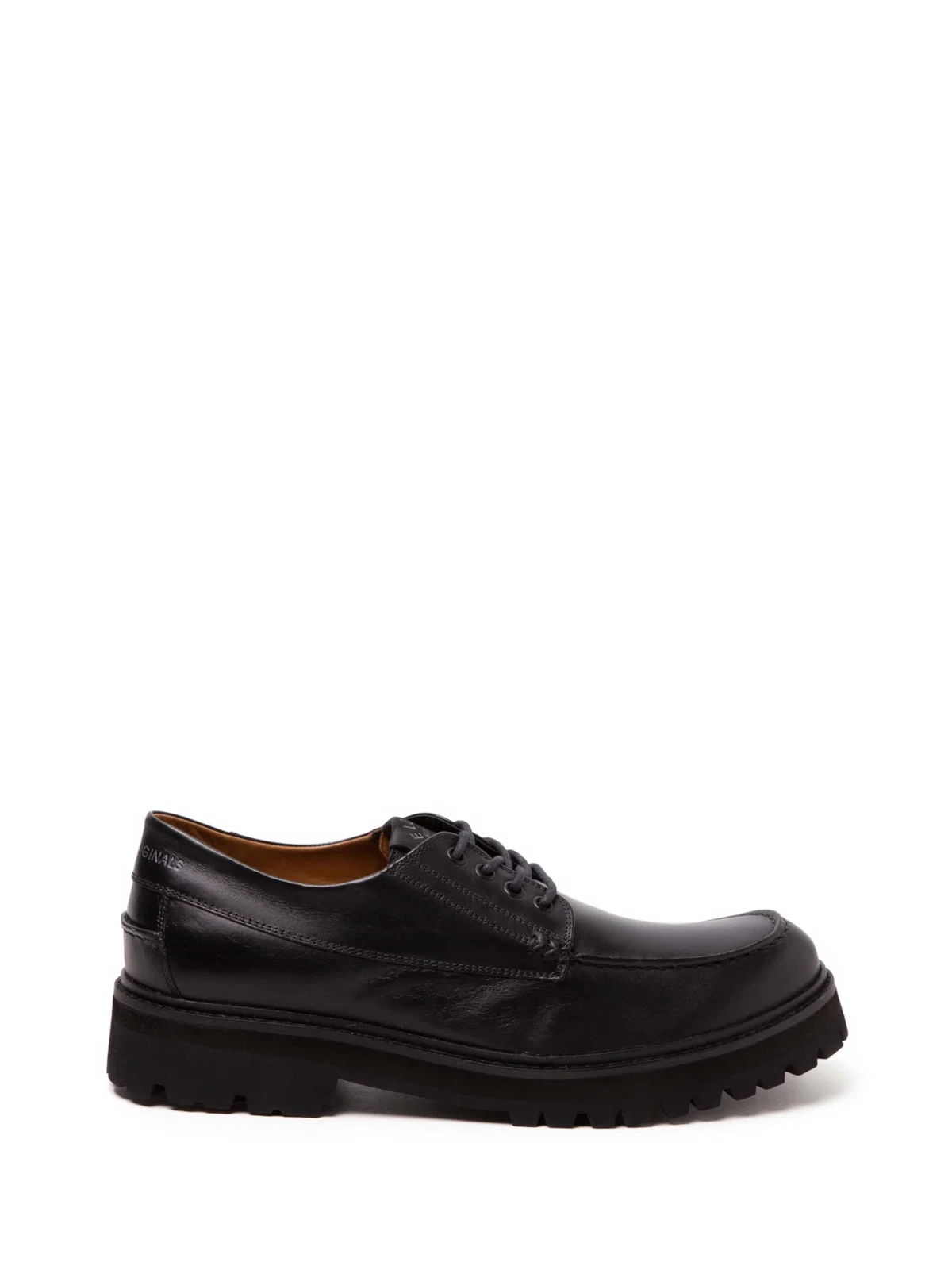 Sapato Boat Shoes Leather Ellus Preto — imagem 1