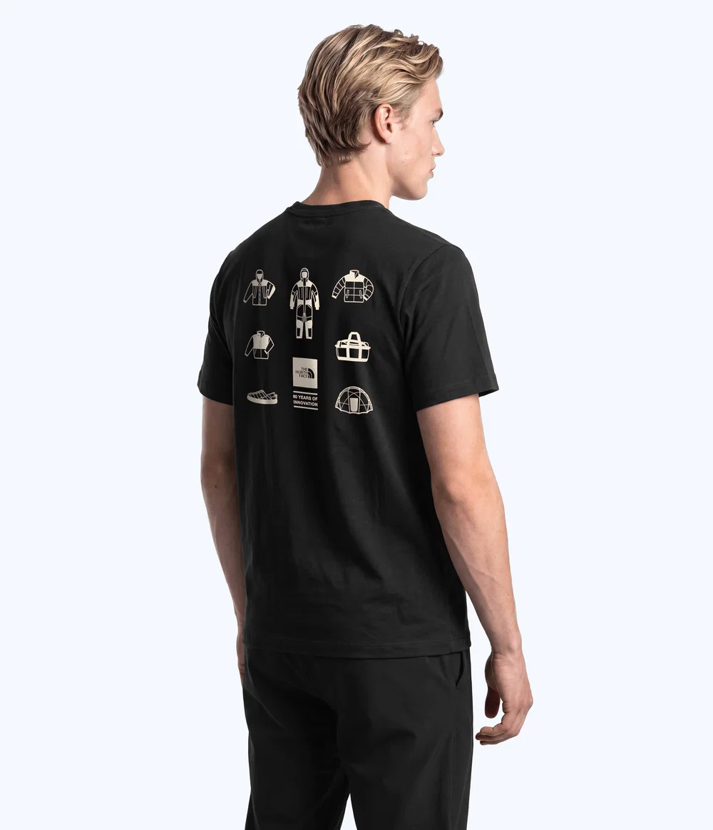 Camiseta Unissex Mountain Mirage Regular Tee TNF Black