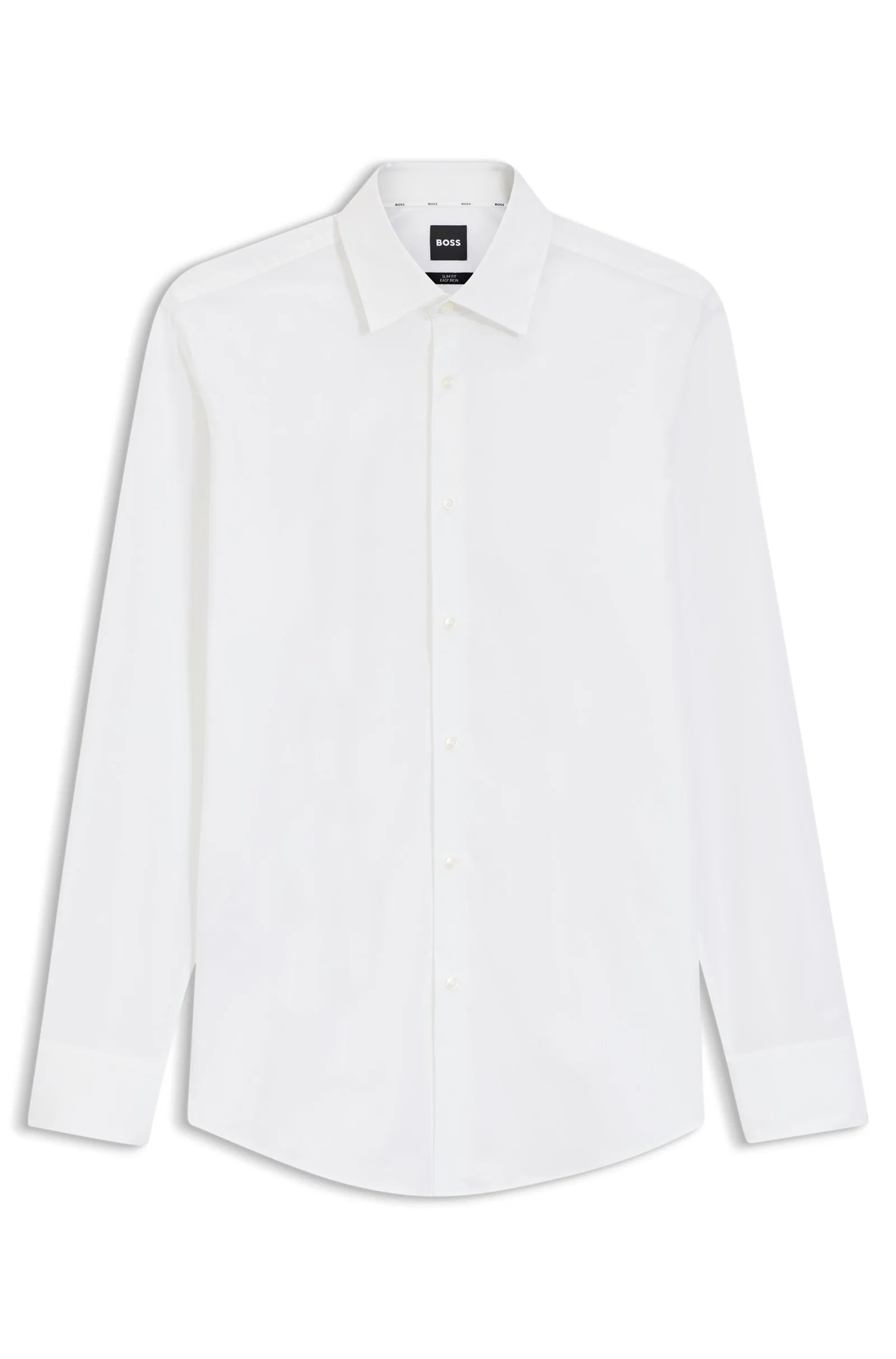 Camisa Slim Fit Em Algodão