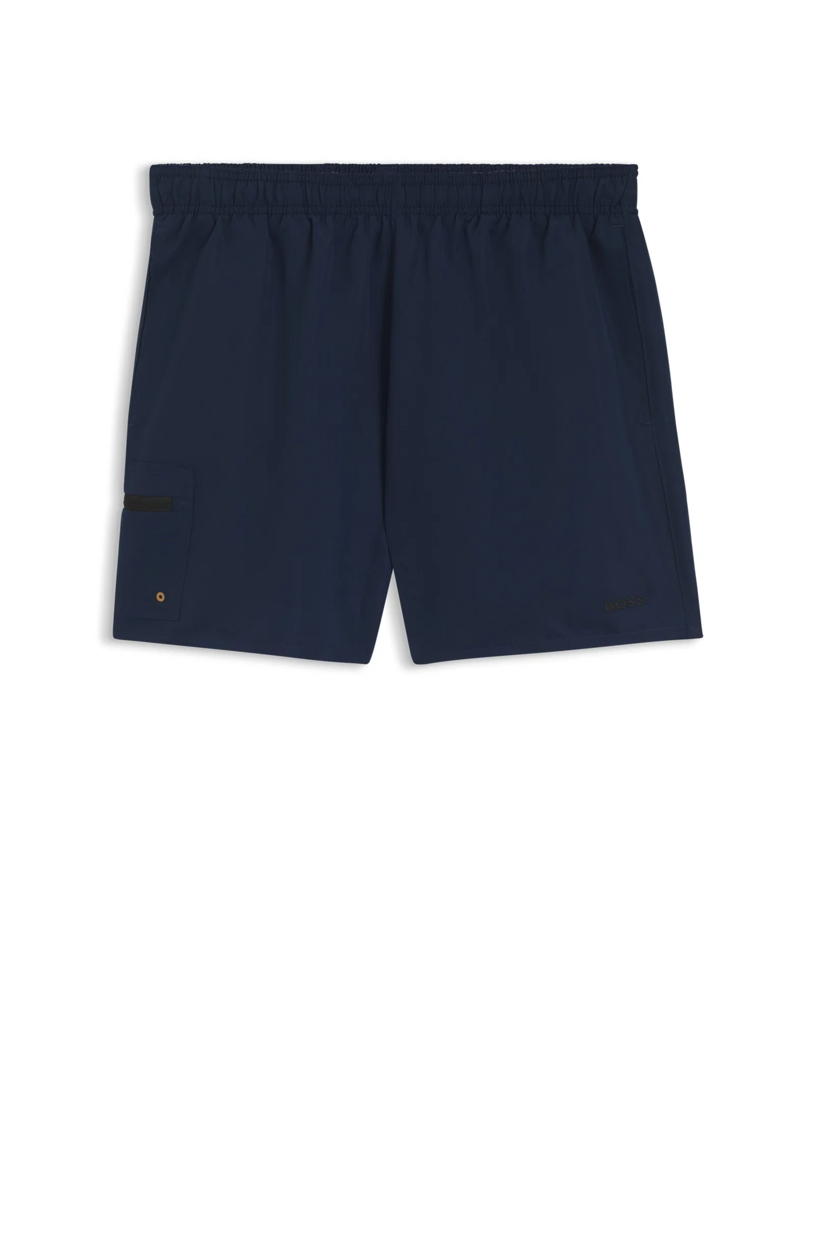 Shorts De Praia De Poliéster