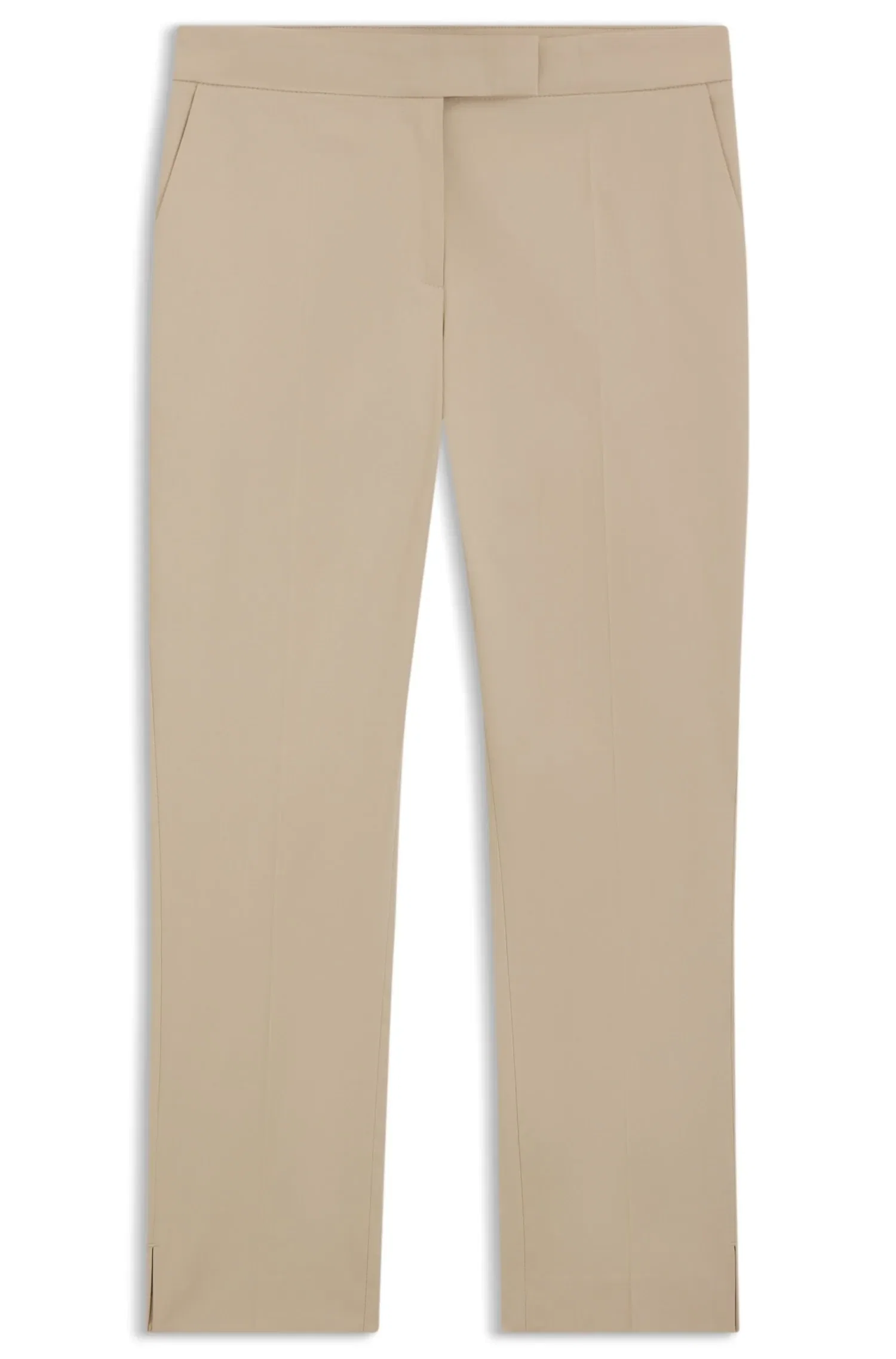 Calça Slim Fit Em Algodão