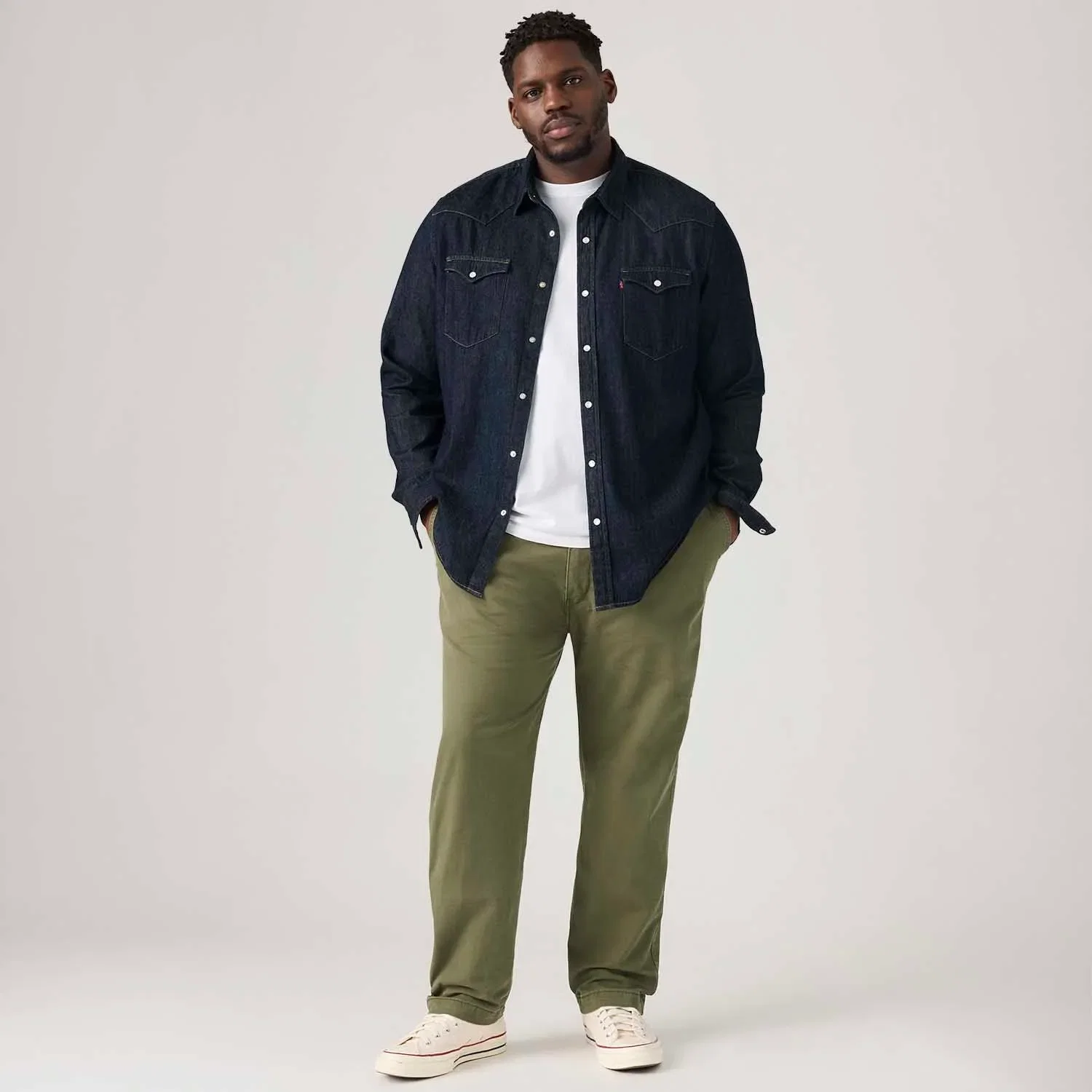 Calça Levi's® XX Std Tapered Chino Plus Size — imagem 1