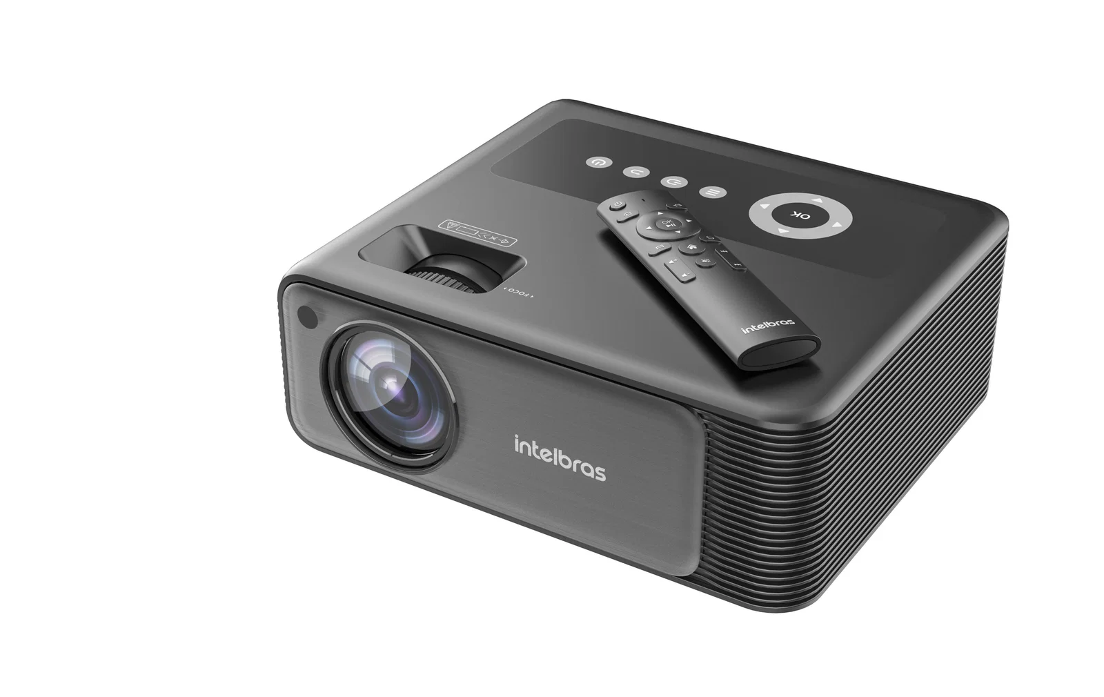 Projetor Full HD Intelbras 8700 Lúmens PFL 6520 Preto