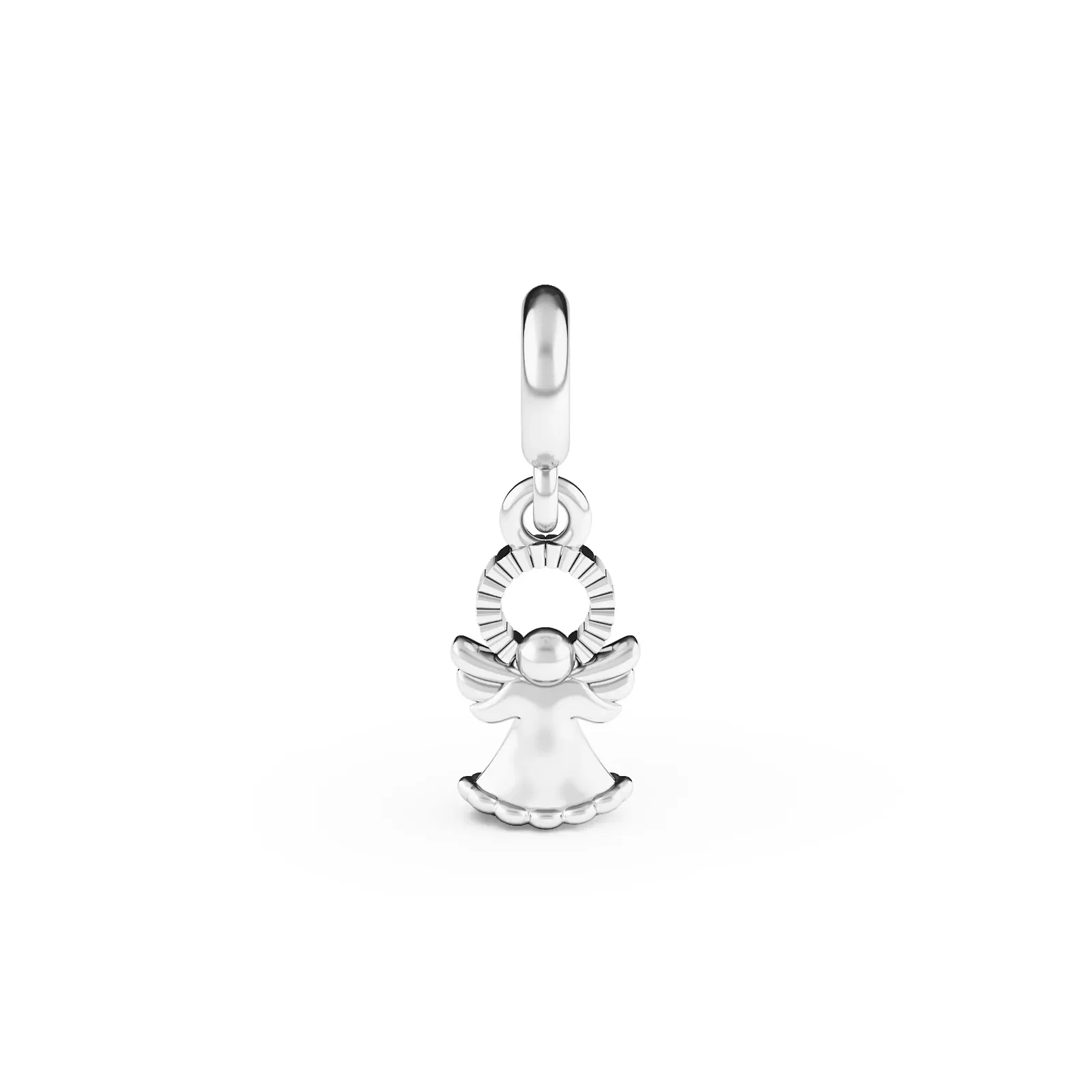 Pingente Life Religioso Anjo da Guarda em Prata 925 — imagem 1