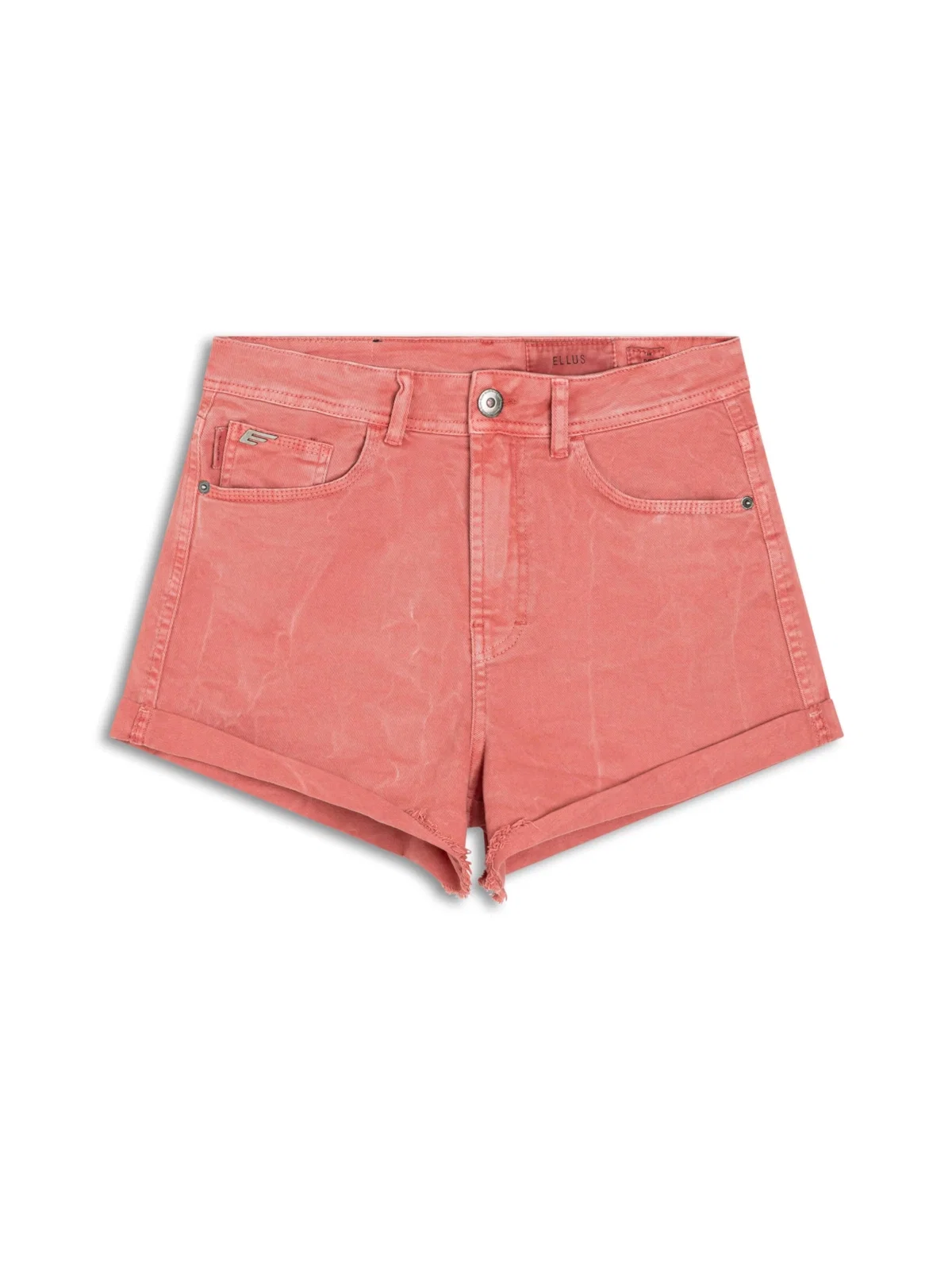 Bermuda Vintage Color Anitta Marble Wash Goiaba