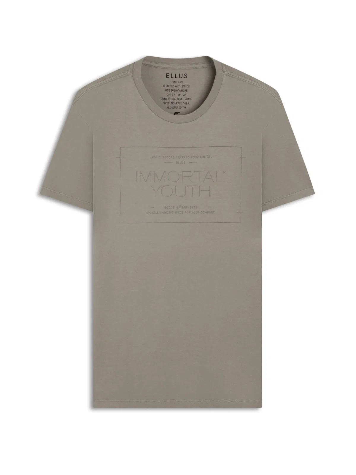 T-Shirt Outline Immortal Hemp