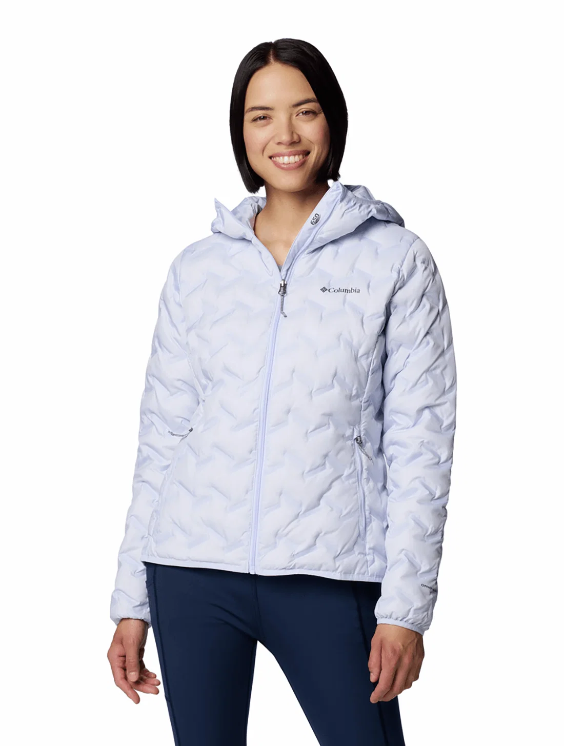 Jaqueta Down Columbia Feminina Delta Ridge™ II com Capuz — imagem 1