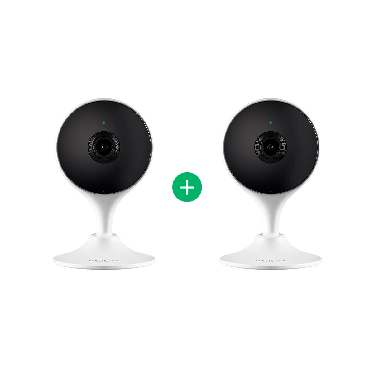 Kit Câmera Inteligente Full HD Intelbras Branca IM3 C - 2 unidades — imagem 1