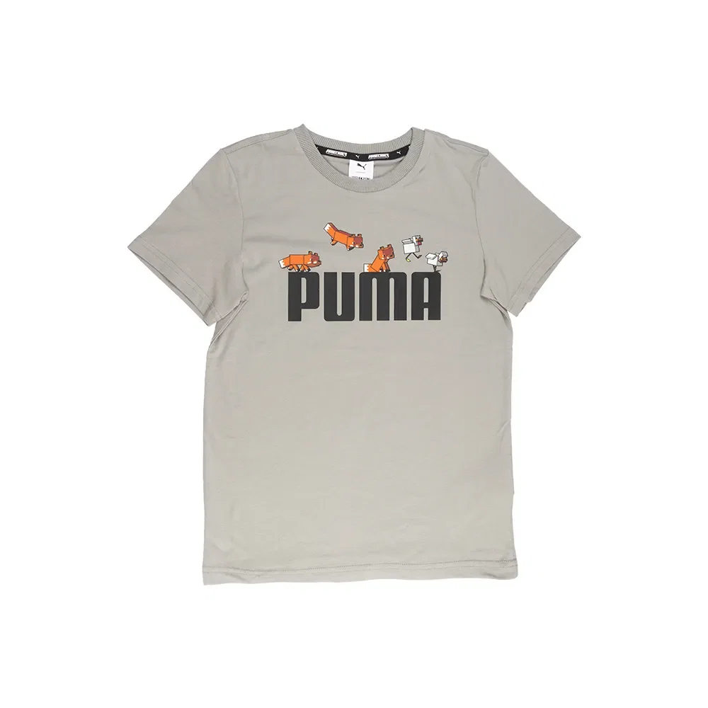 Camiseta Puma x Minecraft Graphic Infantil — imagem 1