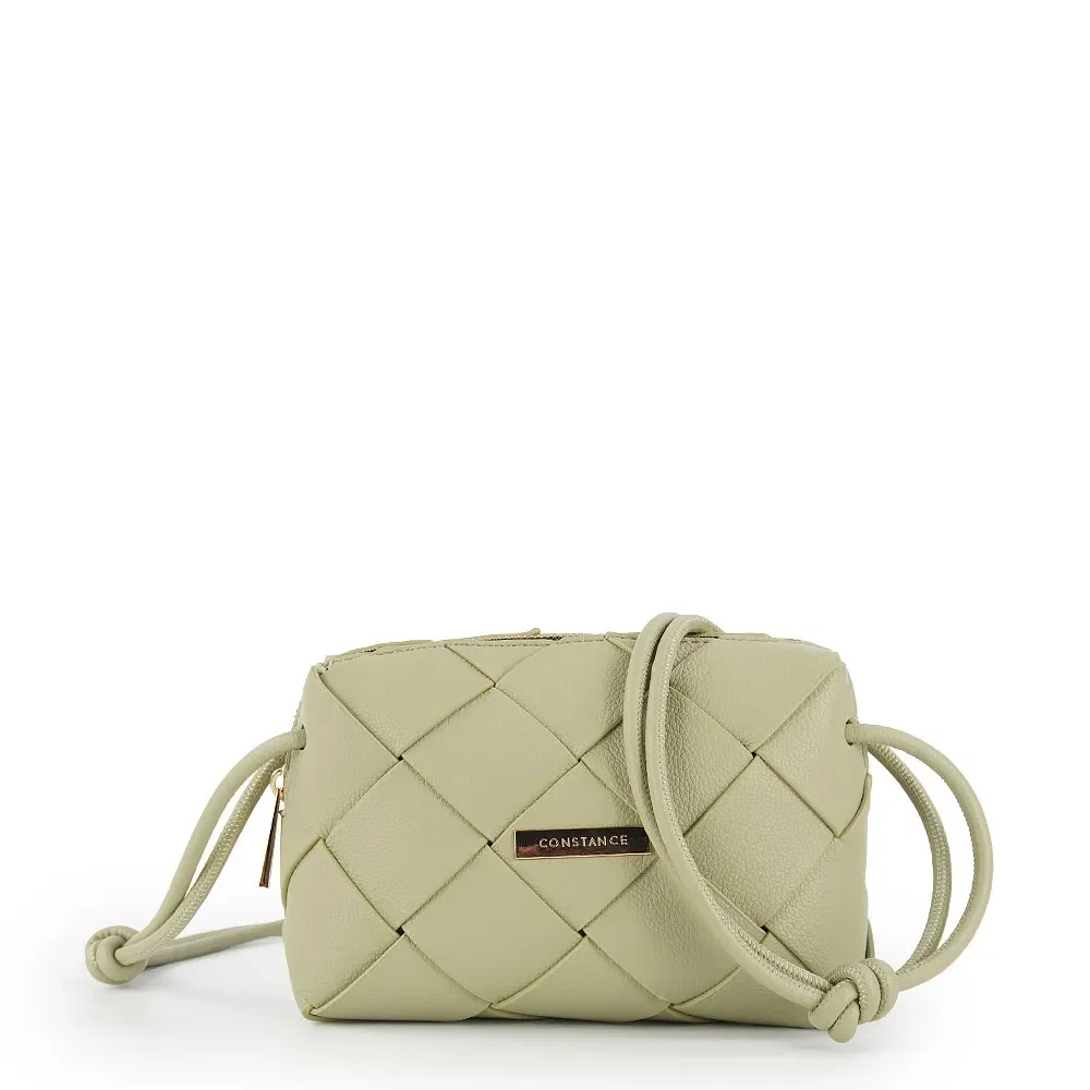 Bolsa Tiracolo Tressê Pequena Verde — imagem 1