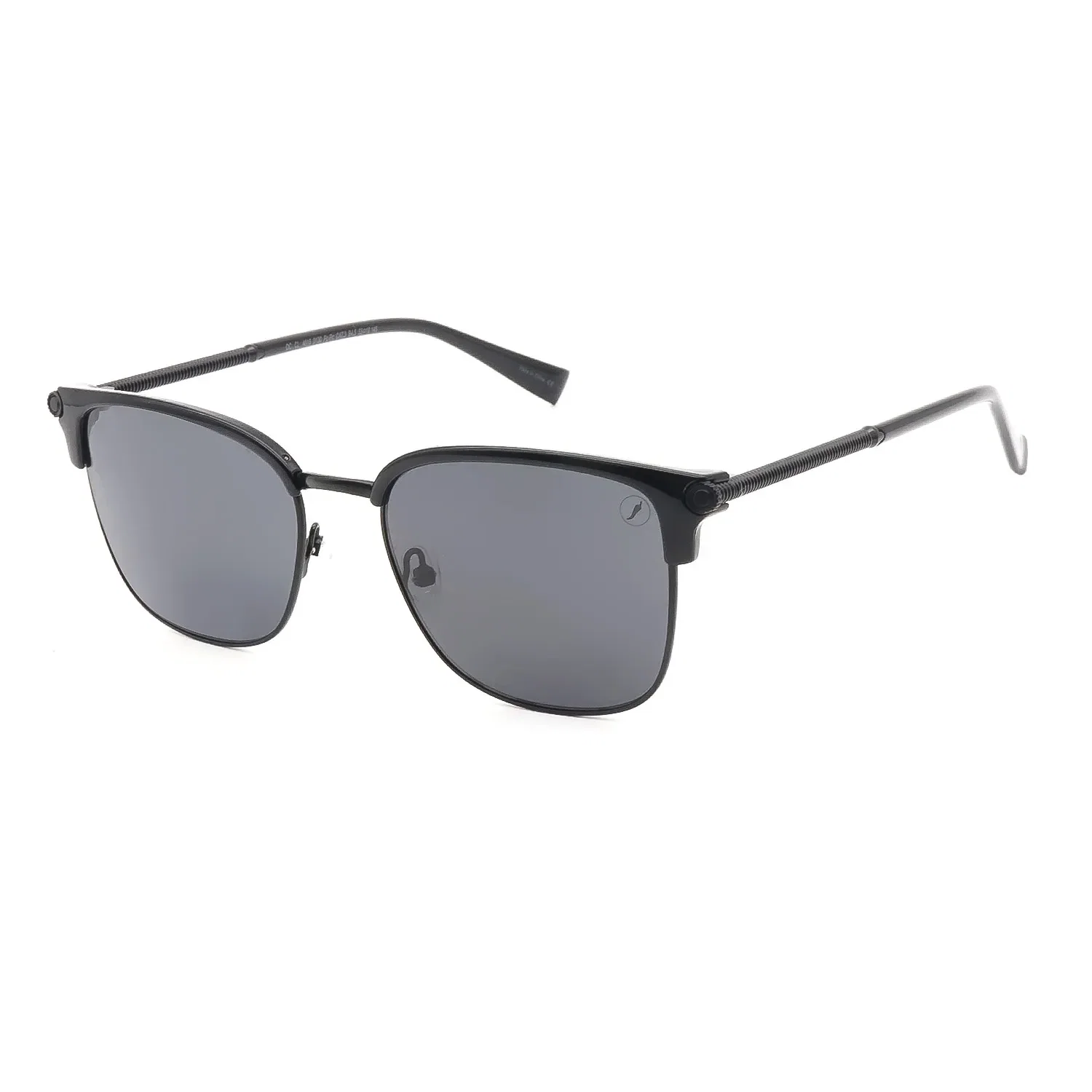 Óculos de Sol Unissex Chilli Beans Jazz Casual Preto Brilho