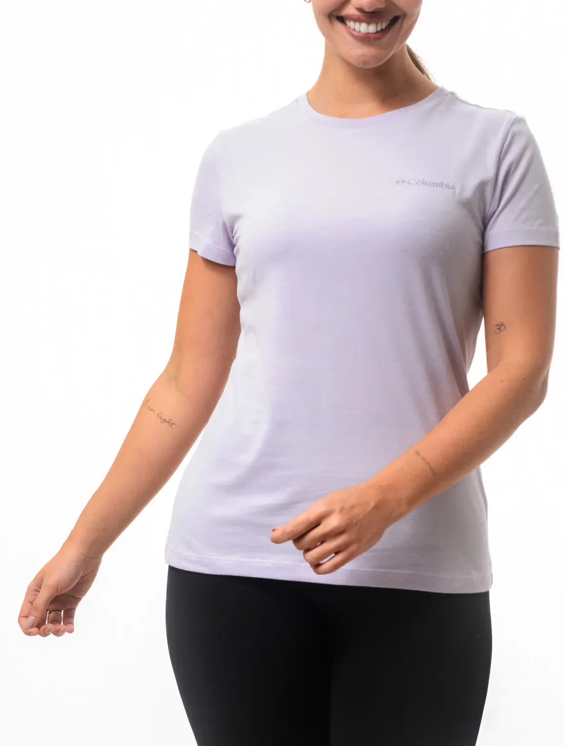 Camiseta Columbia Feminina Basica Bordado — imagem 1