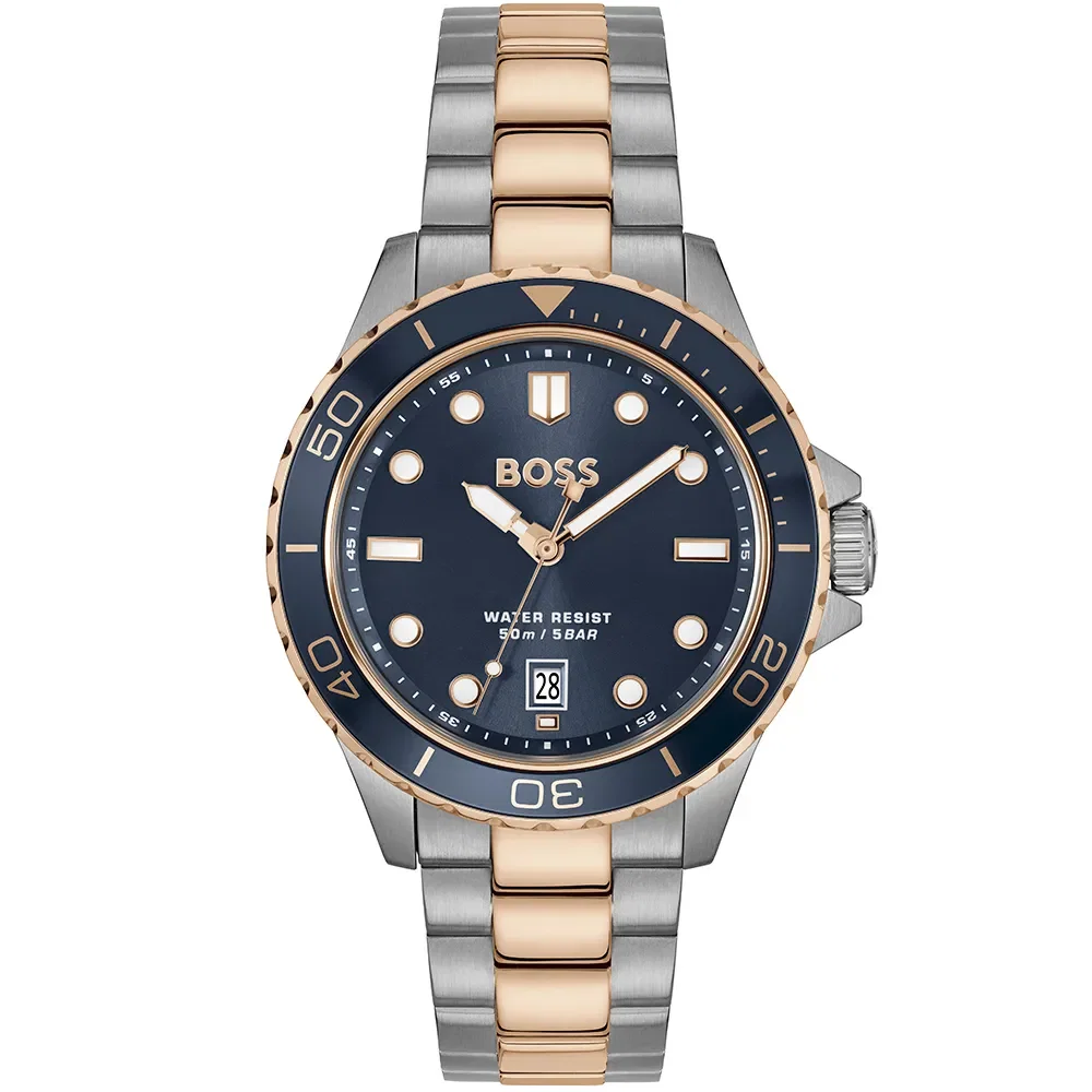 Relógio Hugo Boss Troper Sport Masculino em Aço Prateado 1514296 — imagem 1